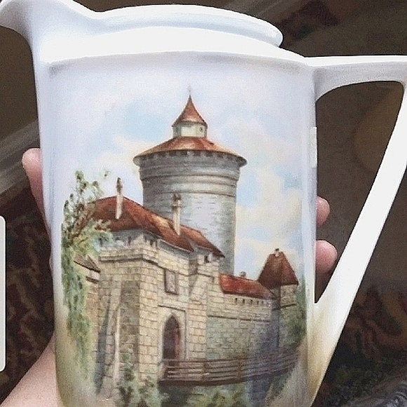 Other - Antique German transferware pitcher